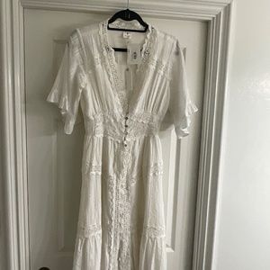 Vintage Inspired Eyelet Lace DRESS